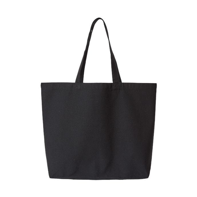 OAD Jumbo Recycled Midweight Gusseted Canvas Tote-1