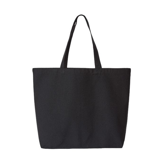 OAD Jumbo Recycled Midweight Gusseted Canvas Tote-2
