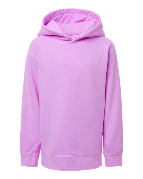 Comfort Colors Youth Garment-Dyed Lightweight Fleece Hooded Sweatshirt-1