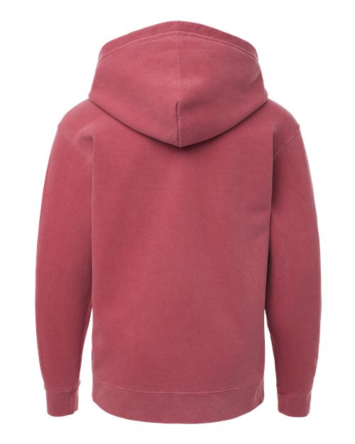 Comfort Colors Youth Garment-Dyed Lightweight Fleece Hooded Sweatshirt-2
