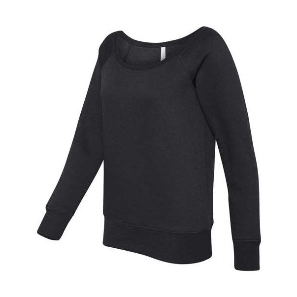 BELLA + CANVAS Women's Sponge Fleece Wide-Neck Sweatshirt BC7501-2