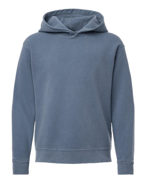 Comfort Colors Youth Garment-Dyed Lightweight Fleece Hooded Sweatshirt-1
