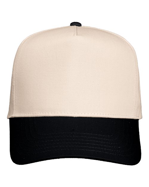 Valucap Five-Panel Twill Cap-1