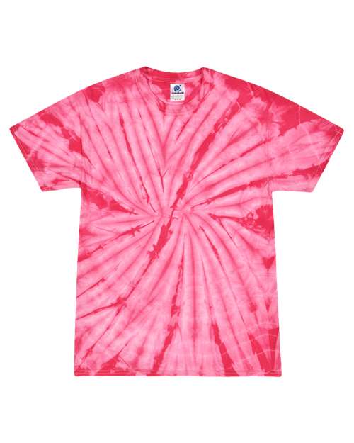 Colortone Men's Multi-Color Tie-Dyed T-Shirt