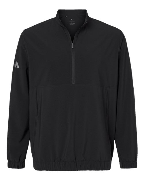 adidas Men's Stretch Woven Half-Zip Pullover-1