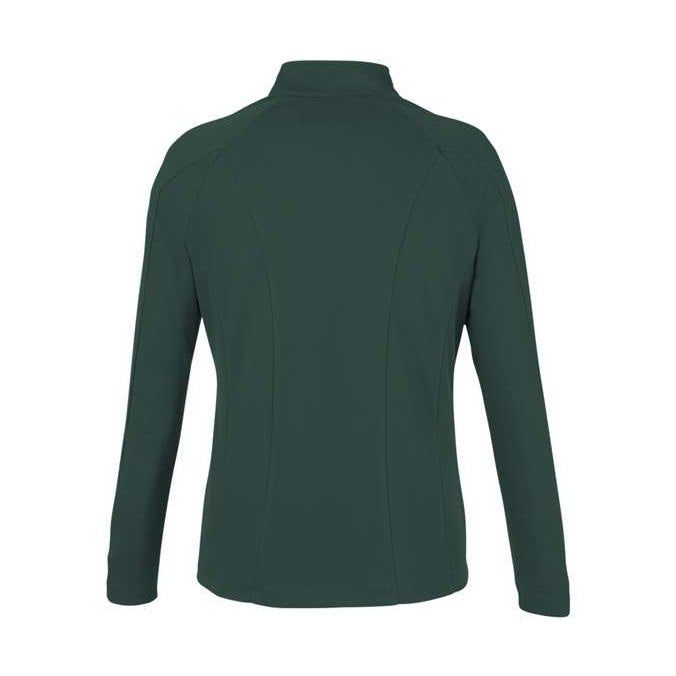 CORE365 Women's Origin Performance Pique Quarter-Zip Pullover-2