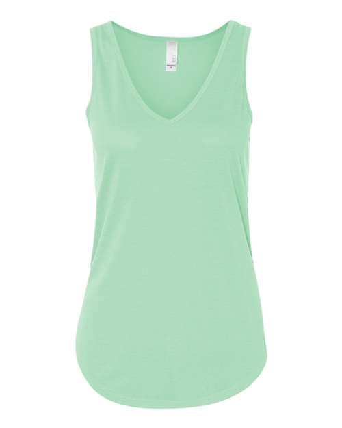 Bella + Canvas Women's Flowy V-Neck Tank-1