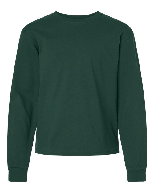 BELLA + CANVAS Youth 6oz. Heavyweight Long Sleeve Tee-1