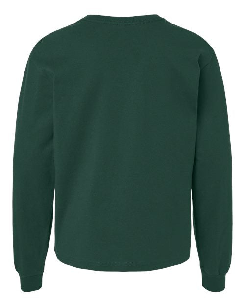 BELLA + CANVAS Youth 6oz. Heavyweight Long Sleeve Tee-2