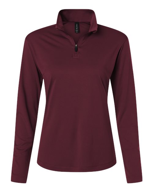 AllPro Women's Pro-Lock Performance Quarter-Zip Pullover-1