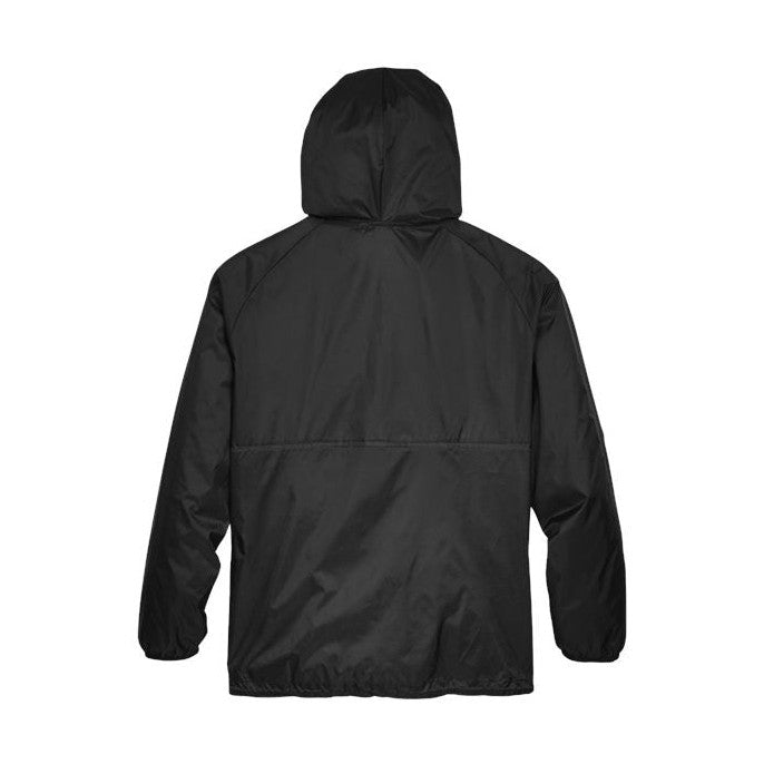 Harriton Men's Packable Hooded Nylon Jacket-2