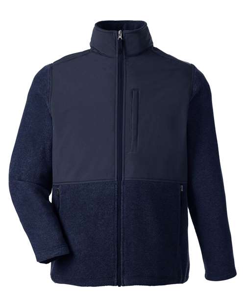 CORE365 Men's Journey Summit Hybrid Full-Zip-1
