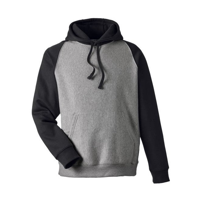 Team 365 Men's Zone HydroSport Heavyweight Colorblock Hooded Sweatshirt-1