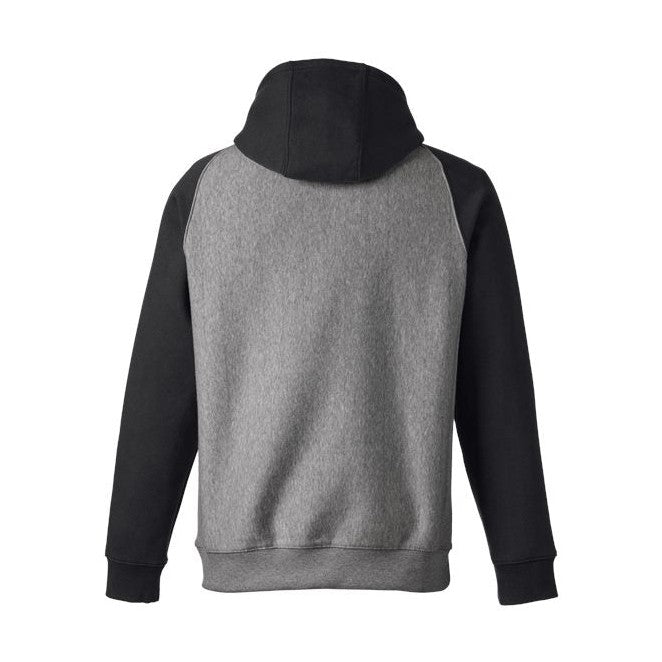 Team 365 Men's Zone HydroSport Heavyweight Colorblock Hooded Sweatshirt-2