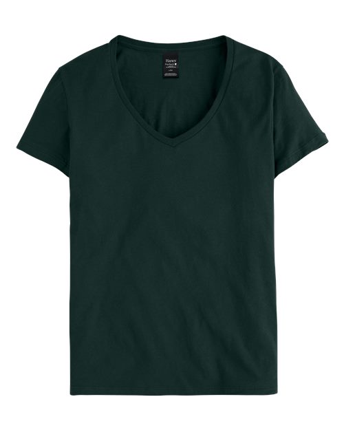 Hanes Women's Perfect-T V-Neck T-Shirt