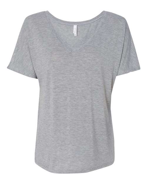 Bella + Canvas Women's Slouchy V-Neck Tee-1