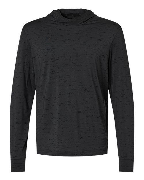 adidas Men's Performance Hooded Long Sleeve T-Shirt-1