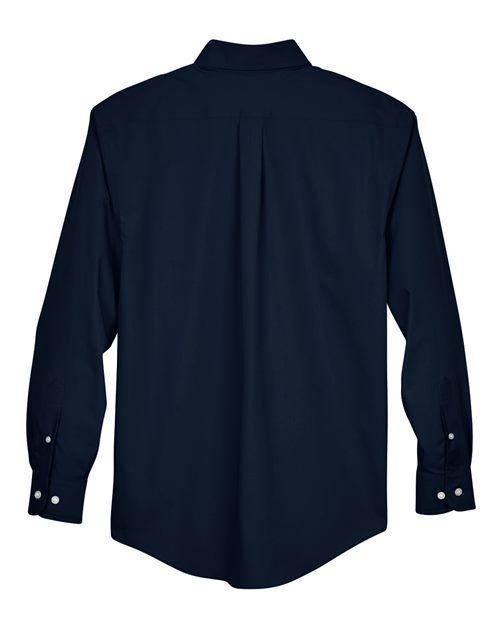 Devon & Jones Men's Crown Collection Broadcloth Woven Dress Shirt-2