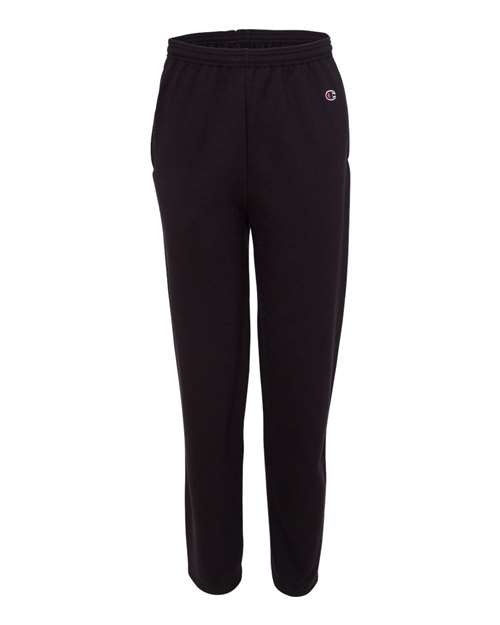 Champion Men's Powerblend Open-Bottom Sweatpants with Pockets-1