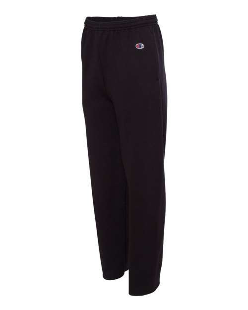 Champion Men's Powerblend Open-Bottom Sweatpants with Pockets-2