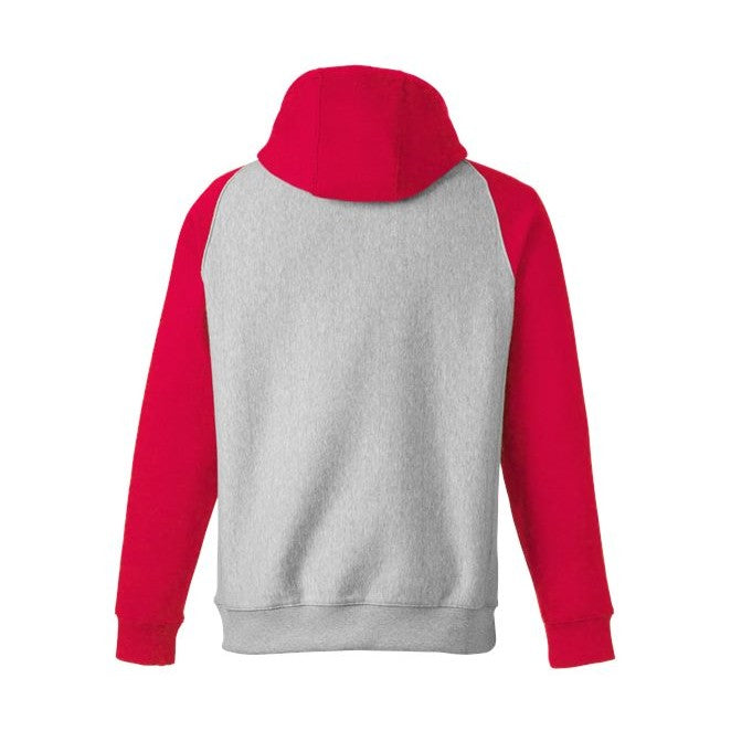 Team 365 Men's Zone HydroSport Heavyweight Colorblock Hooded Sweatshirt-2