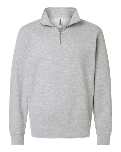 Independent Trading Co. Men's Midweight Quarter-Zip Pullover-1