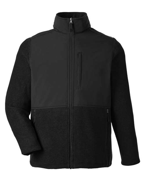 CORE365 Men's Journey Summit Hybrid Full-Zip-1