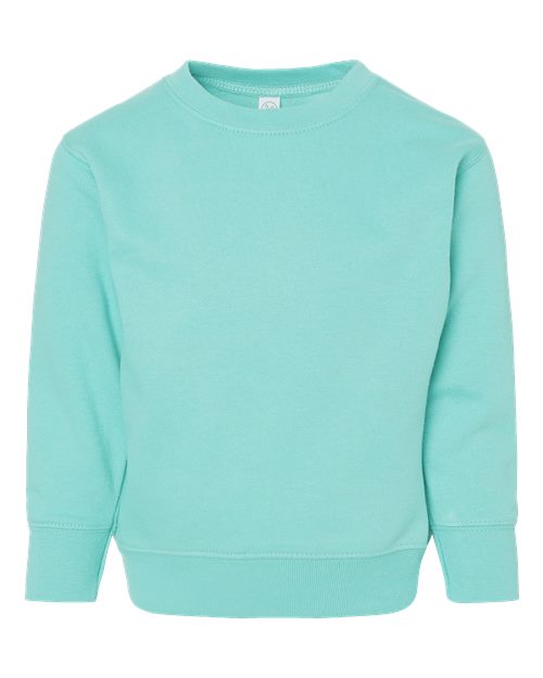 Rabbit Skins Toddler Fleece Crewneck Sweatshirt-1