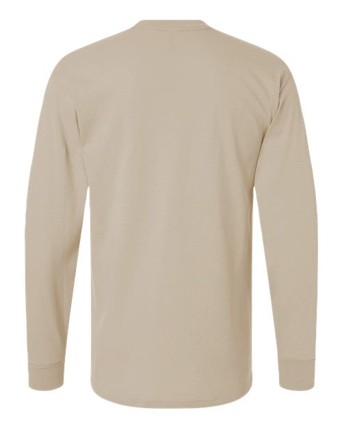 M&O Men's Gold Soft Touch Long Sleeve T-Shirt-2