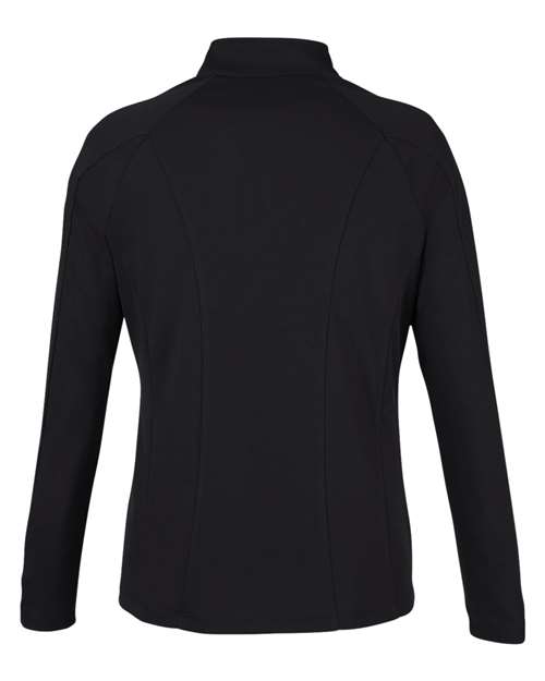 CORE365 Women's Origin Performance Pique Quarter-Zip Pullover-2