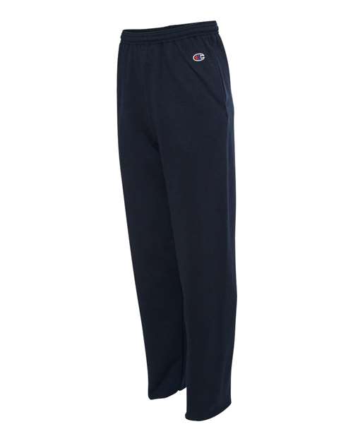 Champion Men's Powerblend Open-Bottom Sweatpants with Pockets-2