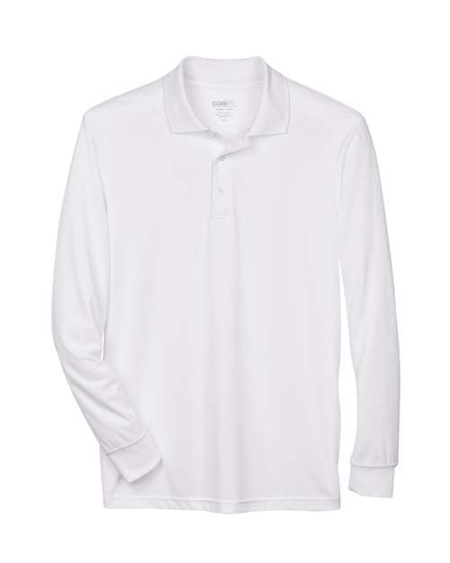 CORE365 Men's Pinnacle Performance Long Sleeve Piqué Polo-1