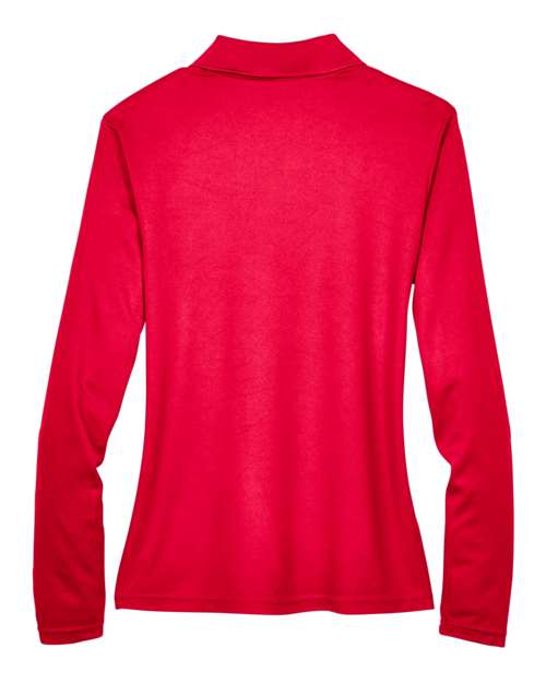 CORE365 Women's Pinnacle Performance Long Sleeve Piqué Polo-2