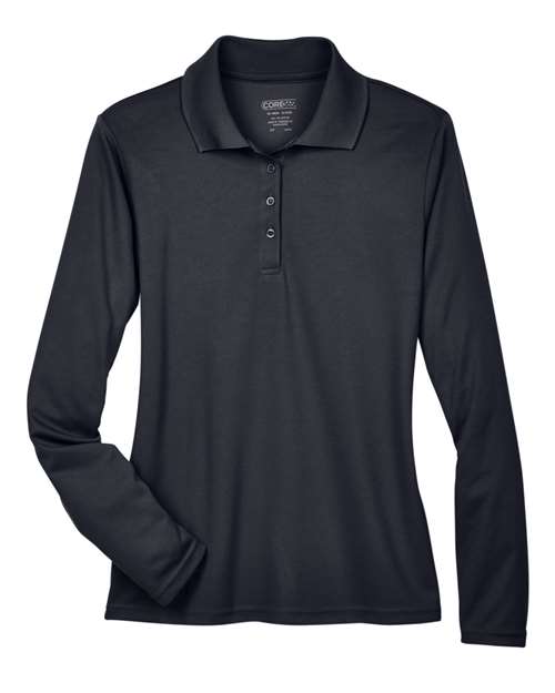 CORE365 Women's Pinnacle Performance Long Sleeve Piqué Polo-1