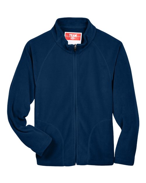 Team 365 Youth Campus Microfleece Jacket-1