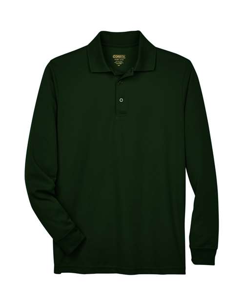 CORE365 Men's Pinnacle Performance Long Sleeve Piqué Polo-1