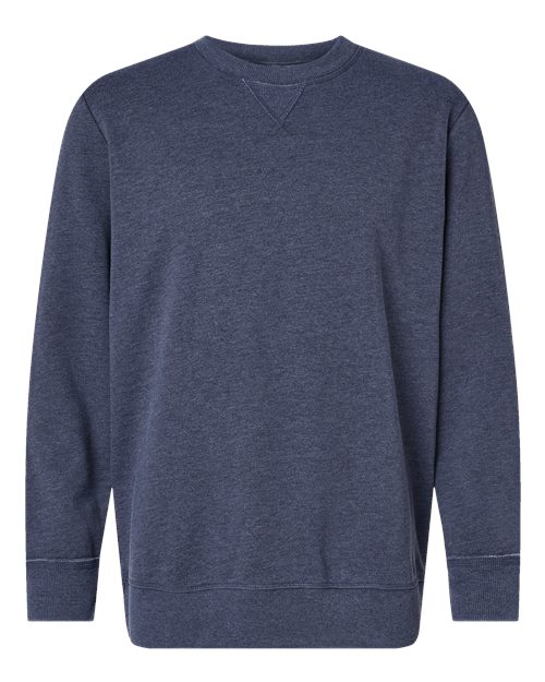LAT Men's Vintage Wash Fleece Crewneck Sweatshirt-1