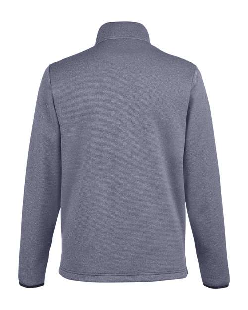 CORE365 Men's Venture Heathered Stripe Quarter-Zip Pullover-2