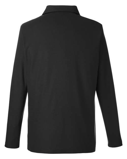 CORE365 Men's Fusion ChromaSoft Long Sleeve Pique Polo-2