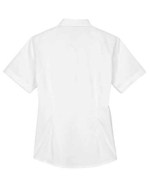 CORE365 Women's Optimum Short Sleeve Twill Shirt-2