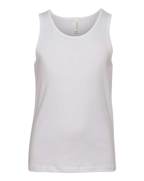BELLA + CANVAS Youth Jersey Tank-1