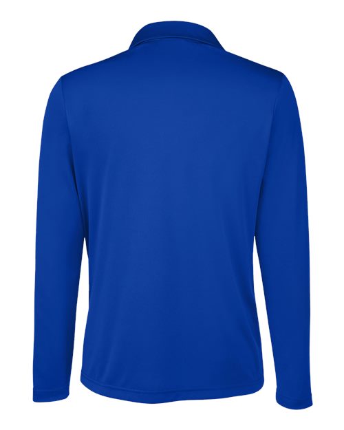 Team 365 Women's Zone Performance Long Sleeve Polo-2