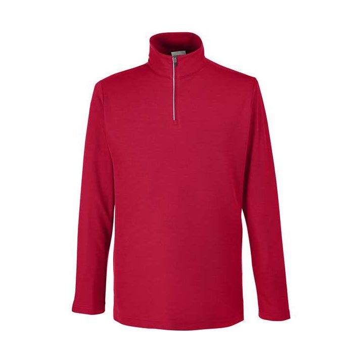 CORE365 Men's Fusion ChromaSoft Pique Quarter-Zip Pullover-1