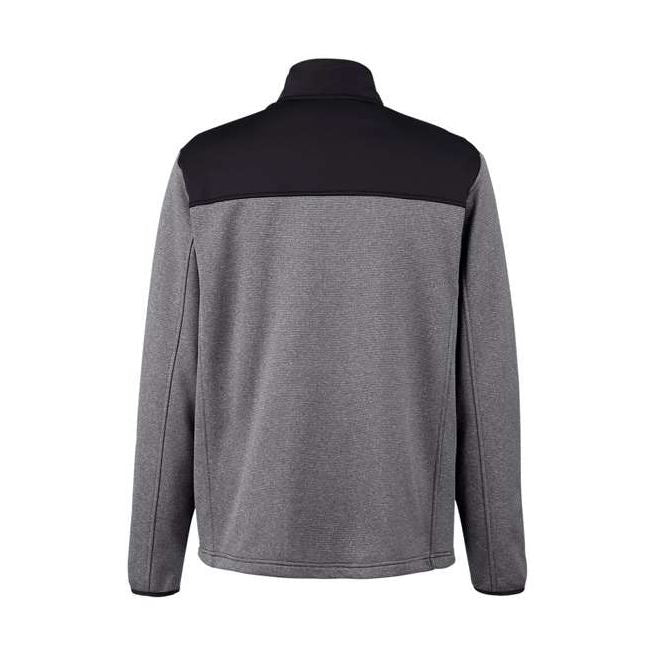 CORE365 Men's Venture Heathered Stripe Hybrid Jacket-2