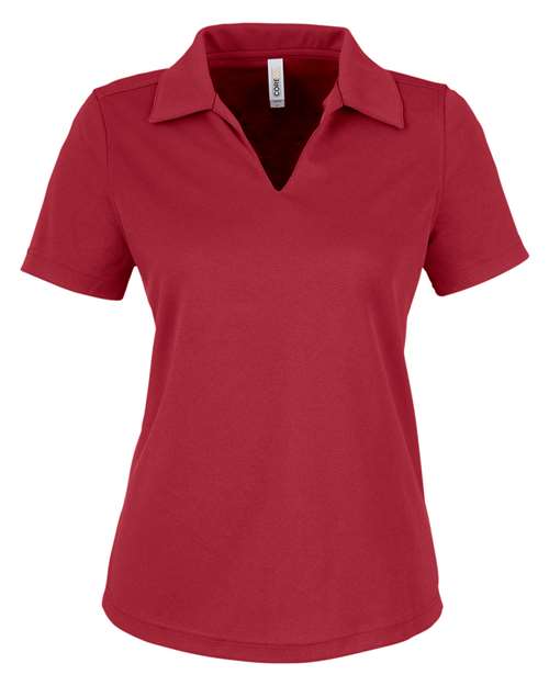 CORE365 Women's Market Snag Protect Mesh Polo-1