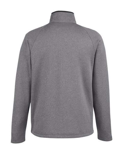 CORE365 Men's Venture Heathered Stripe Full-Zip Jacket-2