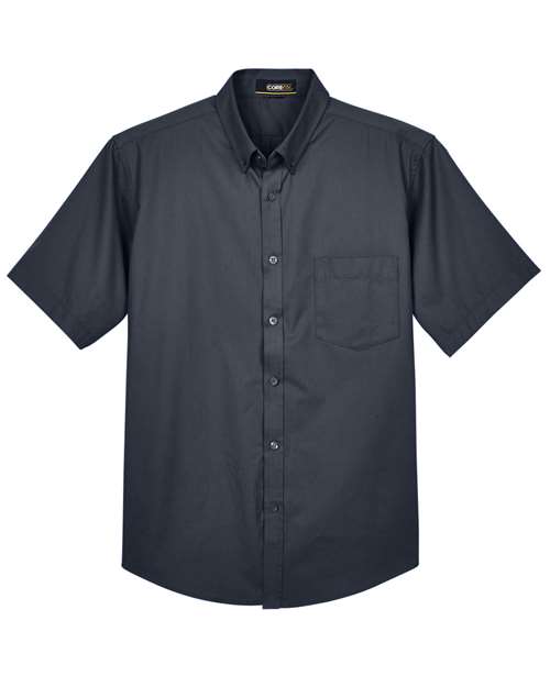 CORE365 Men's Optimum Short Sleeve Twill Dress Shirt-1