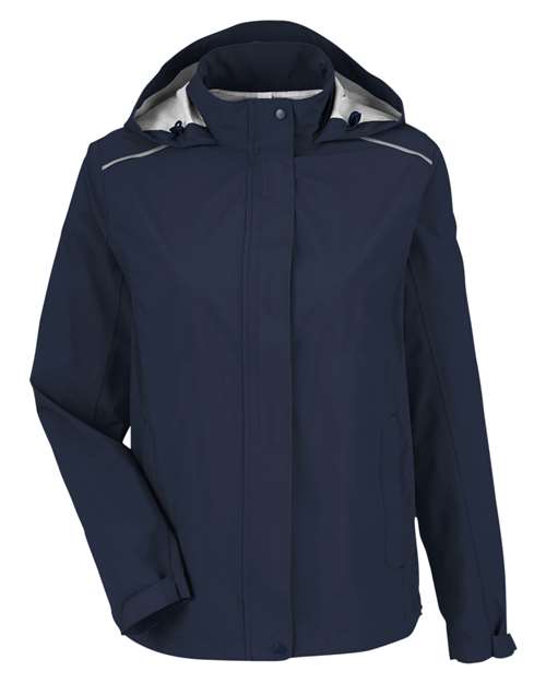 CORE365 Women's Packable Rain Jacket-1