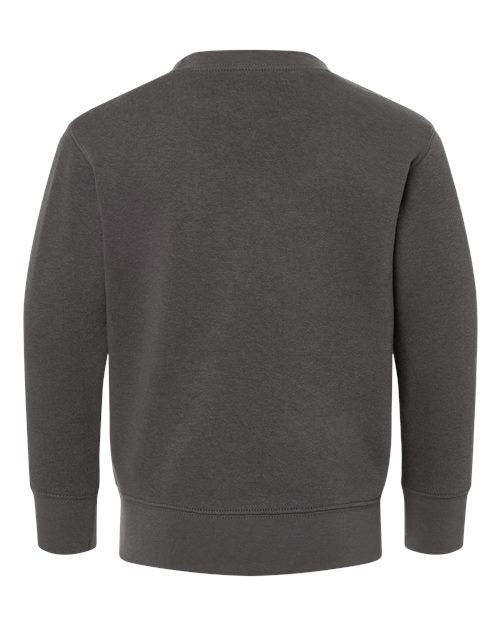 Rabbit Skins Toddler Fleece Crewneck Sweatshirt-2