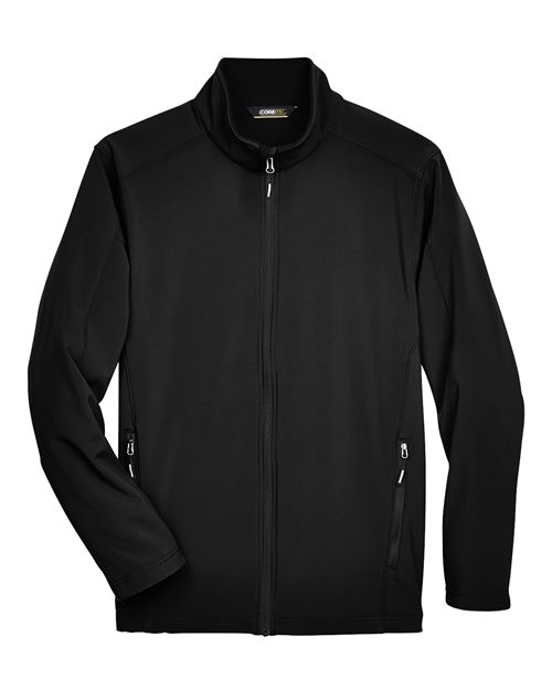 CORE365 Men's Cruise Two-Layer Fleece Bonded Soft Shell Jacket-1